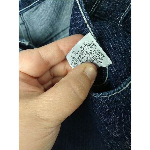 Hipstar Medium Wash Denim 5 Pocket Straight Leg Jeans Size 16 - Picture 11 of 14